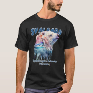 Spitsbergen Noors-Spitsbergen Noordelijk Beer Li T-shirt
