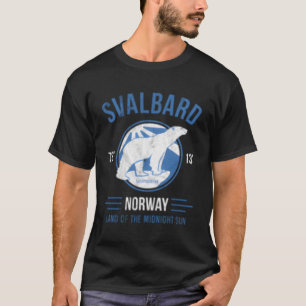 Spitsbergen Noorwegen Polar Beren Longyearbyen GIF T-shirt