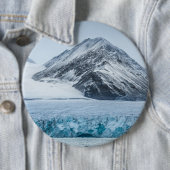 Spitsbergen Spitsbergen Gletsjer Ronde Button 6,0 Cm (In situ)