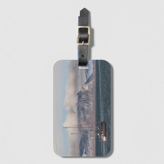 Spitsbergen Spitsbergen Zeilboot Bagagelabel (Voorkant (verticaal))