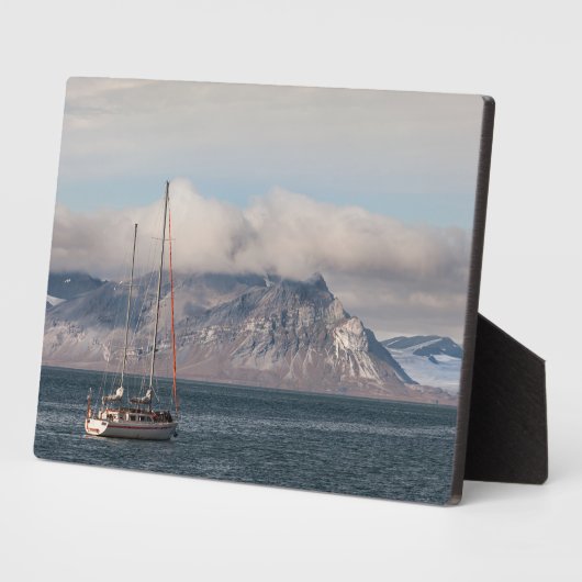 Spitsbergen Spitsbergen Zeilboot Fotoplaat (Zijkant)