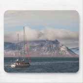 Spitsbergen Spitsbergen Zeilboot Muismat (Voorkant)