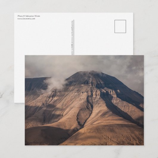 Spitsbergen Svalbard Briefkaart (Voorkant / Achterkant)
