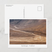 Spitsbergen Svalbard Briefkaart (Voorkant / Achterkant)