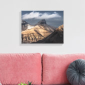 Spitsbergen Svalbard Canvas Afdruk (Insitu (Woonkamer))