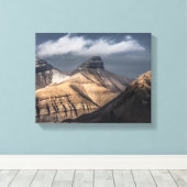 Spitsbergen Svalbard Canvas Afdruk (Insitu (Houten vloer))