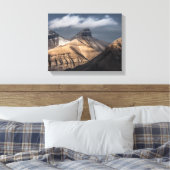 Spitsbergen Svalbard Canvas Afdruk (Insitu (Slaapkamer))