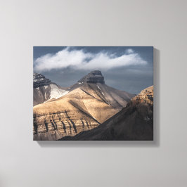 Spitsbergen Svalbard Canvas Afdruk