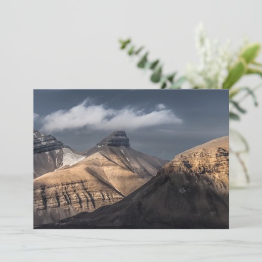 Spitsbergen Svalbard Card (Staand voorkant)