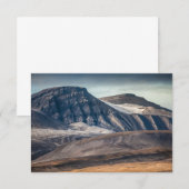 Spitsbergen Svalbard Landscape Kaart (Voorkant / Achterkant)