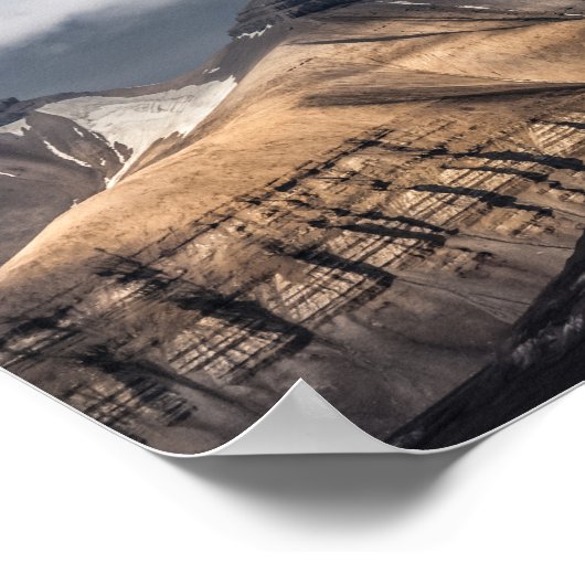 Spitsbergen Svalbard Poster (Hoek)