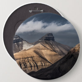 Spitsbergen Svalbard Ronde Button 6,0 Cm
