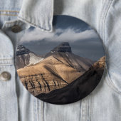 Spitsbergen Svalbard Ronde Button 6,0 Cm (In situ)