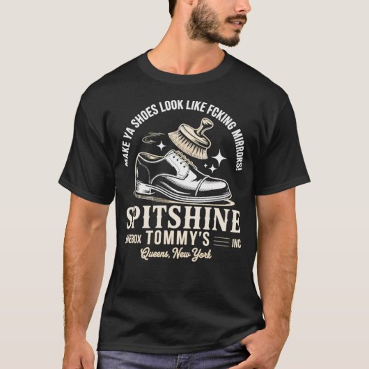 Spitshine Tommy's Shinebox T-shirt (Voorkant)