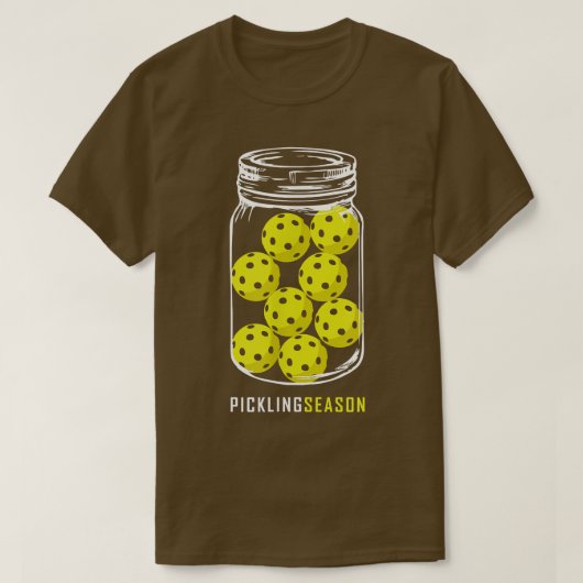 Spitssnaren, Funny Pickleball Jar Retirement T-shirt (Design voorkant)