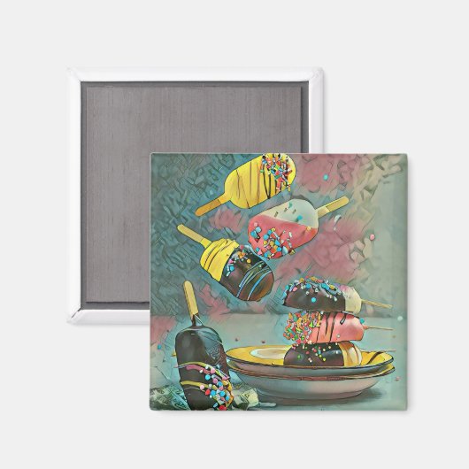 Spitssnuitsnavelhaai Magneet (Voorkant / Achterkant)