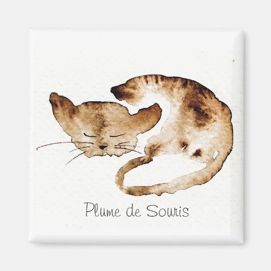 Spitssnuitsnavelhaai Magneet (Voorkant)