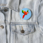 Spitssnuitsnavelhaai Ronde Button 5,7 Cm (In situ)