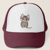 Spitssnuitsnavelhaai Trucker Pet (Voorkant)