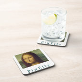 Spitssnuitspecht Bier Onderzetter (Rechterzijde)