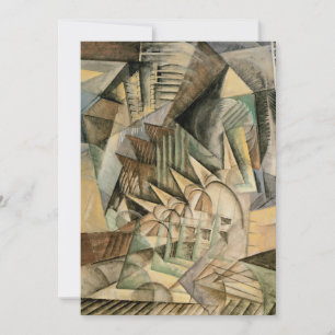 Spitsuur, New York door Max Weber, Vintage Cubisme
