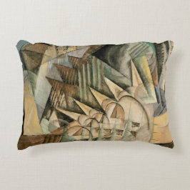 Spitsuur, New York door Max Weber, Vintage Cubisme Accent Kussen