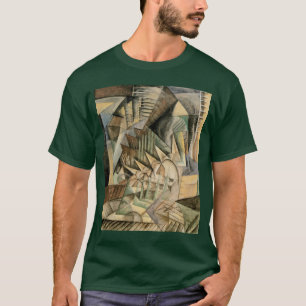 Spitsuur, New York door Max Weber, Vintage Cubisme T-shirt