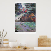 Spitsuurverkeer - collagekunst poster (Keuken)