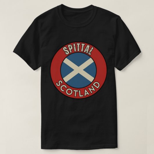 Spittal, Schotland T-shirt (Design voorkant)
