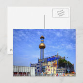 Spittelau, Wenen Oostenrijk Briefkaart (Voorkant / Achterkant)