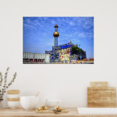 Spittelau, Wenen Oostenrijk Poster (Keuken)