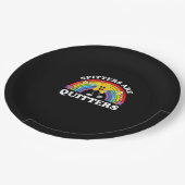 Spitters Are Quitters Inappropriate Edgy Adult Hum Papieren Bordje (Gekanteld)