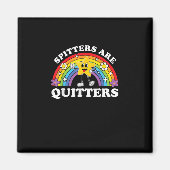 Spitters zijn stoppers die ongepaste edgy volwasse magneet (Voorkant)