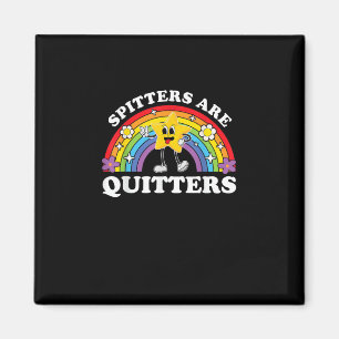 Spitters zijn stoppers die ongepaste edgy volwasse magneet