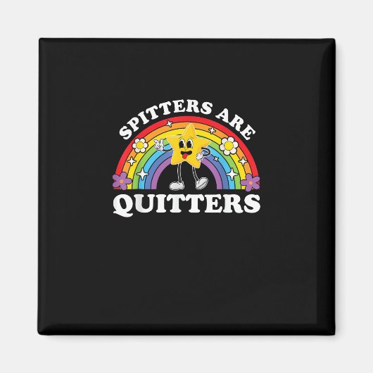 Spitters zijn stoppers die ongepaste edgy volwasse magneet (Voorkant)