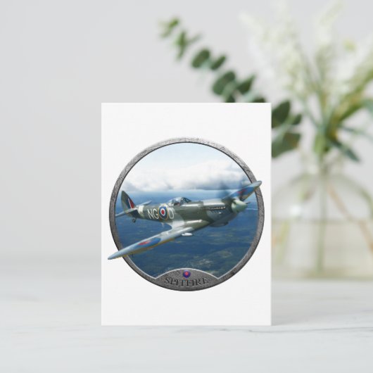 Spitvuur Briefkaart (Staand voorkant)