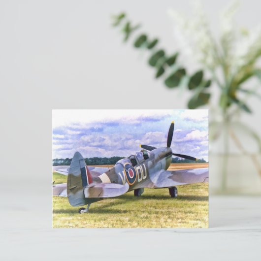 Spitvuur Briefkaart (Staand voorkant)