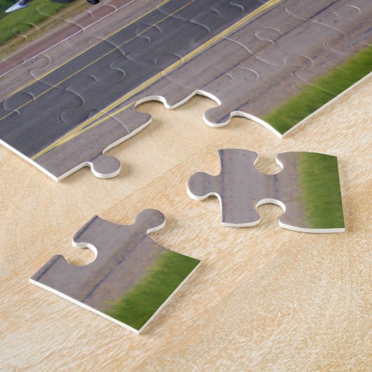 Spitvuur na landing legpuzzel (Zijkant)