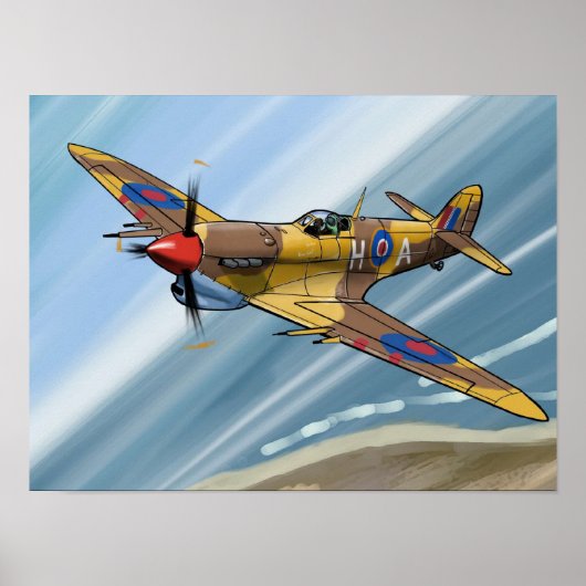 Spitvuur op malta poster (Voorkant)