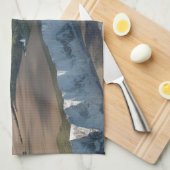 Spitvuur over de Engelse kust. Theedoek (Quarter Fold)