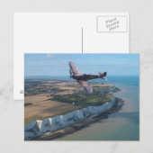 Spitvuur over Engeland Briefkaart (Voorkant / Achterkant)