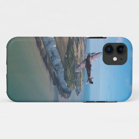 Spitvuur over Engeland Case-Mate iPhone Case (Achterkant (horizontaal))