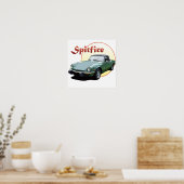 Spitvuur Poster (Keuken)