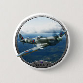 Spitvuur Ronde Button 5,7 Cm (Voorkant)