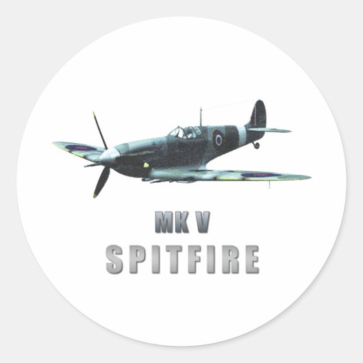 Spitvuur Ronde Sticker (Voorkant)