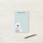 Spitz American Eskimo Dog Post-it® Notes (Op bureau)