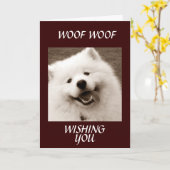 SPITZ WENST U EEN "SPOEDIG HERSTEL" KAART (Gele Bloem)