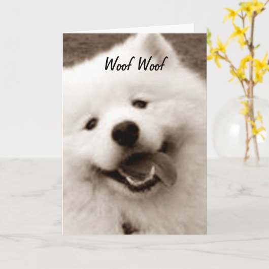 SPITZ WISHEERT HAPPY BIRTHDAY "UIT DE GROEP" KAART (Gele Bloem)