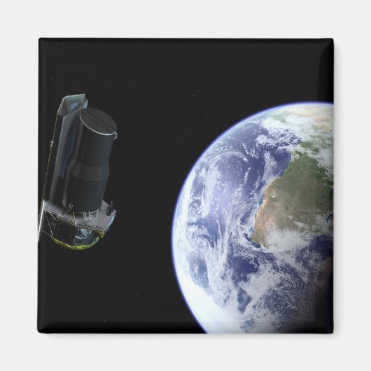Spitzer die kort na de lancering de Aarde vertrekt Magneet (Voorkant)