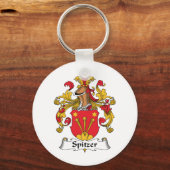 Spitzer Family Crest Sleutelhanger (Voorkant)